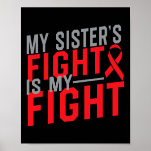 Póster La lucha de mi hermana es mi lucha Conciencia del 