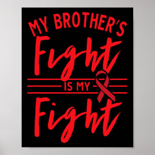 Póster La lucha de mi hermano es mi lucha Conciencia del