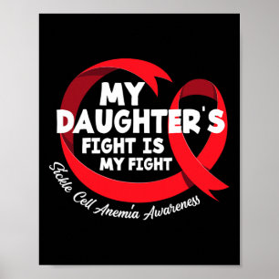 Póster La lucha de mi hija es la anemia falciforme