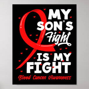 Póster La lucha de mi hijo es mi lucha contra el cáncer d