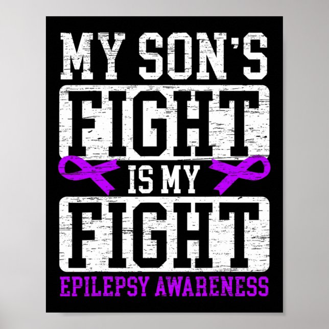 Póster La lucha de mi hijo es mi lucha contra la epilepsi (Frente)