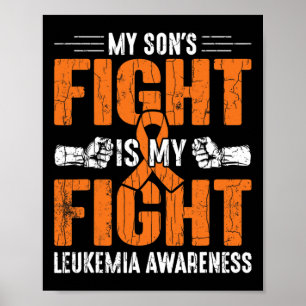 Póster La lucha de mi hijo es mi lucha por la salud de la