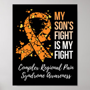 Póster La lucha de mi hijo por el síndrome de dolor regio