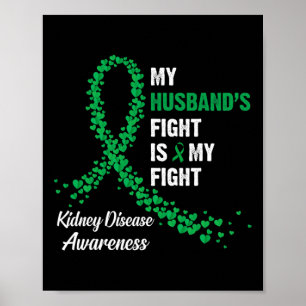 Póster La lucha de mi marido contra la enfermedad renal