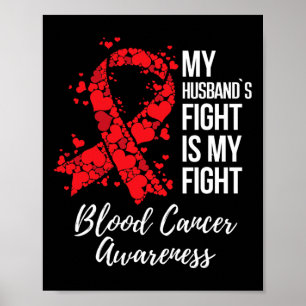Póster La lucha de mi marido es mi lucha contra el cáncer