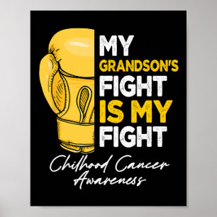 Póster La lucha de mi nieto es mi lucha contra el cáncer