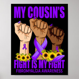 Póster La lucha de mi primo es mi lucha contra la fibromi