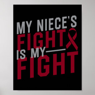Póster La lucha de mi sobrina contra la anemia falciforme
