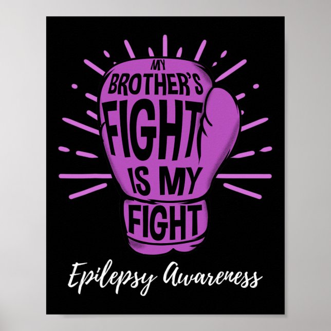 Póster La lucha de mis hermanos es mi lucha Concienciació (Frente)