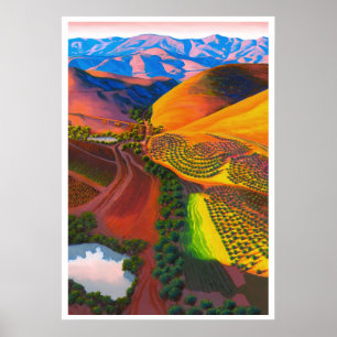 Póster La lucha en el cañón de Poly