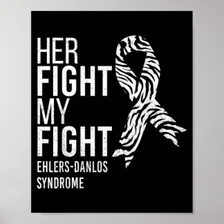 Póster La lucha es la lucha Síndrome de Ehlers-Danlos SED