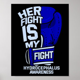 Póster La Lucha Es Mi Lucha Concienciadora De Hidrocefali