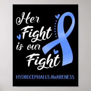 Póster La Lucha Es Nuestra Conciencia Sobre El Hidrocefal