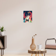 Póster La Luna Carmesí