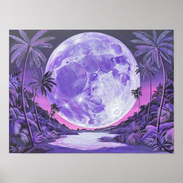 Póster La Luna Imposible- (Frente)