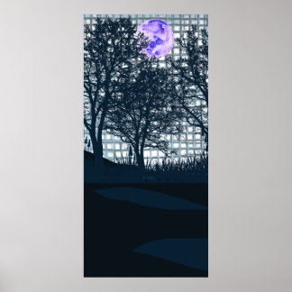 Póster La Luna Púrpura