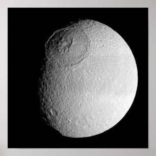 Póster La luna Tethys 2 de Saturn