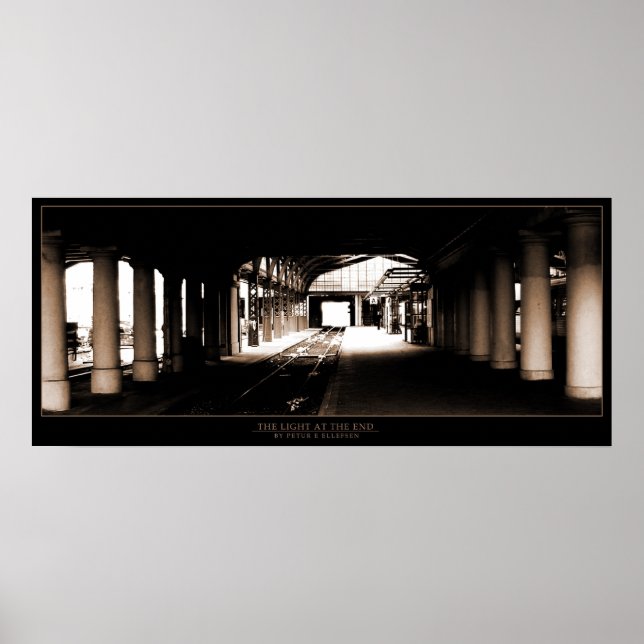 Póster La luz al final (Frente)