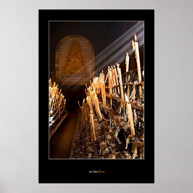 Póster La luz de Dios (Frente)