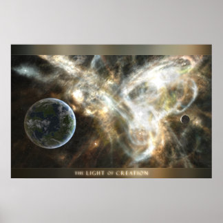 Póster La Luz De La Creación