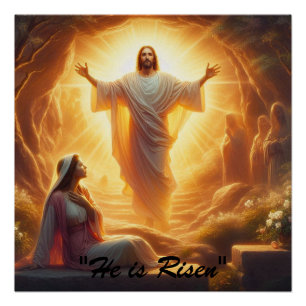 Póster La Luz de la Resurrección: Jesucristo Resucita