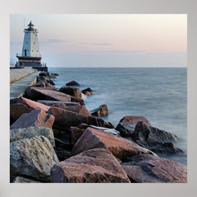 Póster La luz de Ludington (Frente)