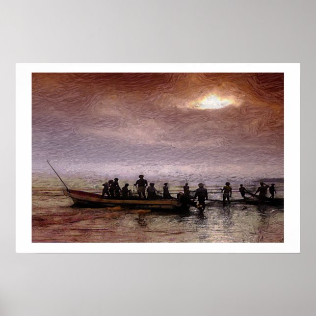 Póster La luz del amanecer (Frente)