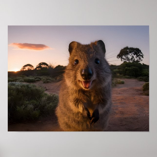 Póster La luz del sol: Encantadoras sonrisas de Quokka an (Frente)