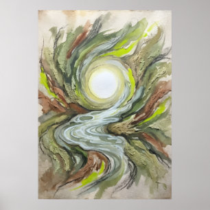 Póster La luz detrás de los ojos