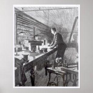 Póster La luz eléctrica