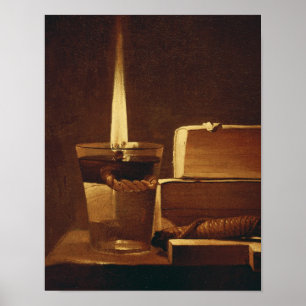 Póster La luz nocturna, 1630-35