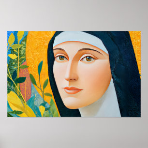 Póster La luz visionaria de Hildegard