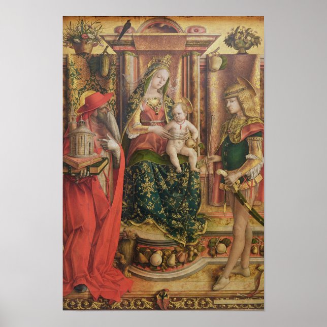 Póster La Madonna della Rondine, after 1490 (Frente)