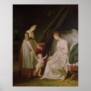 Póster La madre de amamantamiento