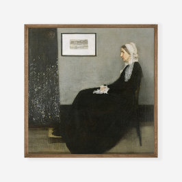 Póster La madre de James McNeill Whistler