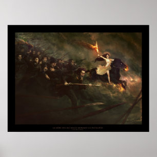 Póster La madre de las batallas que llevan los patriotas