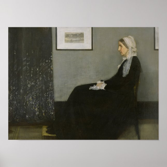 Póster La madre de Whistler (Frente)