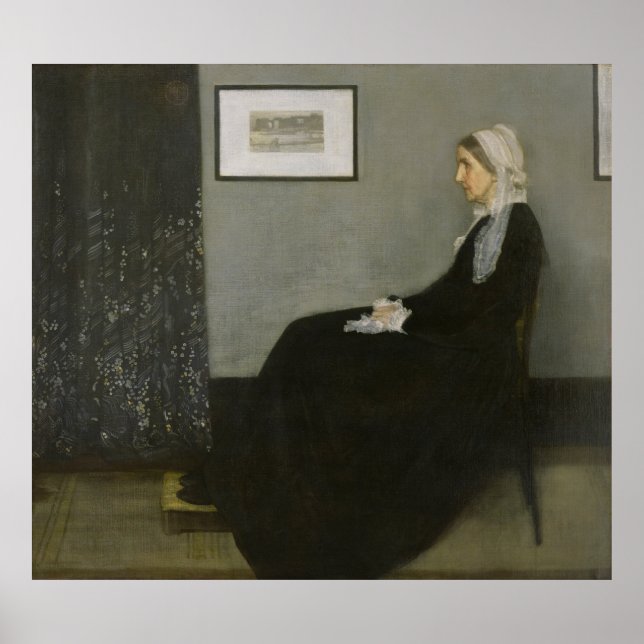 Póster La madre de Whistler (Frente)