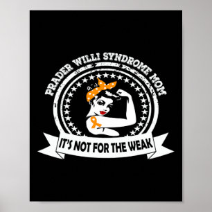 Póster La Madre Del Síndrome De Prader Willi No Por La Ci
