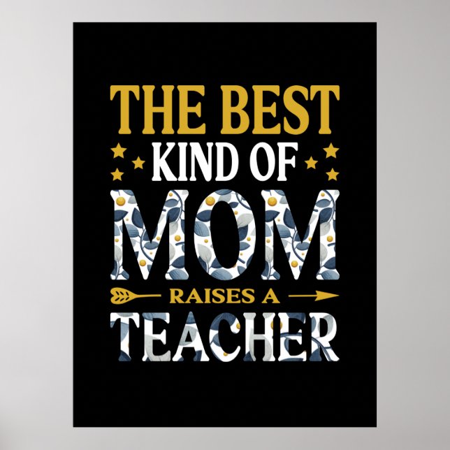 Póster La Madre Es El Mejor Maestro De Mamá (Frente)
