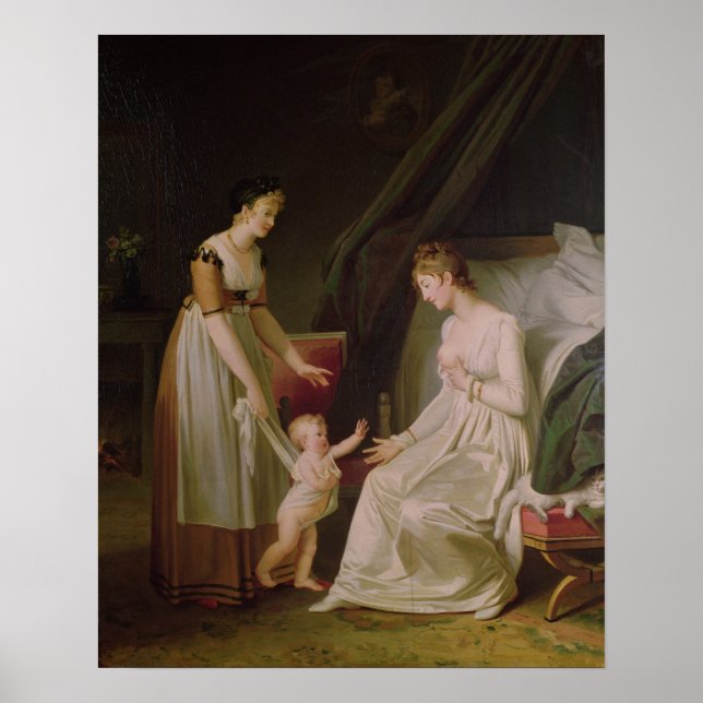 Póster La madre lactante (Frente)