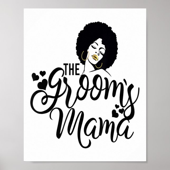 Póster La madre madre madre de la Boda de la novia negra  (Frente)