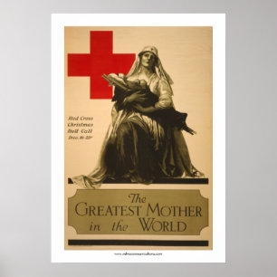 Póster "La madre más grande del mundo" - Cruz Roja