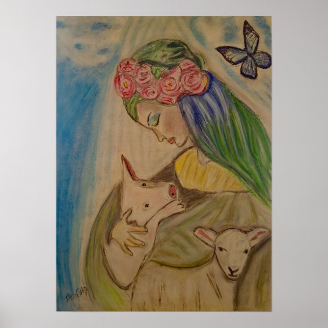 Póster La madre vegana (Frente)