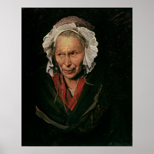 Póster La Madwoman o la obsesión de la envidia, 1819-22 (Frente)