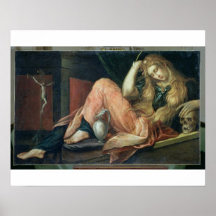 Póster La Magdalena (aceite en lona)