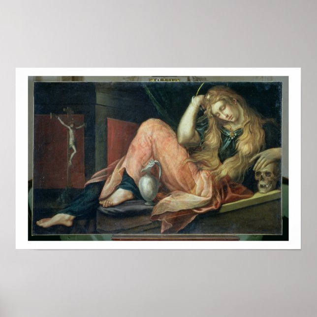 Póster La Magdalena (aceite sobre lienzo) (Frente)