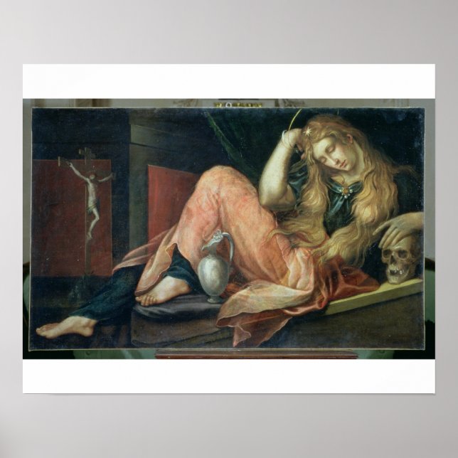 Póster La Magdalena (aceite sobre lienzo) (Frente)