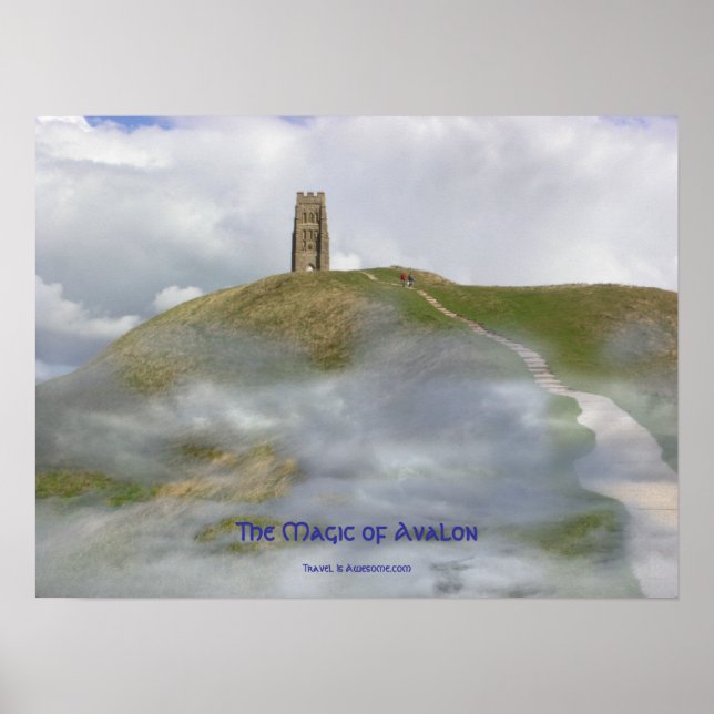 Póster La magia de Avalon (Frente)