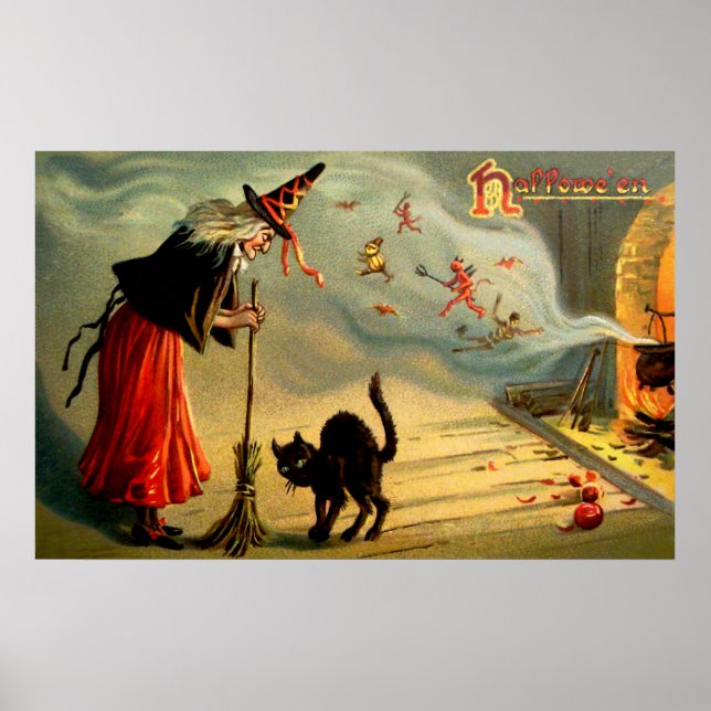 Póster La magia de las brujas (Frente)